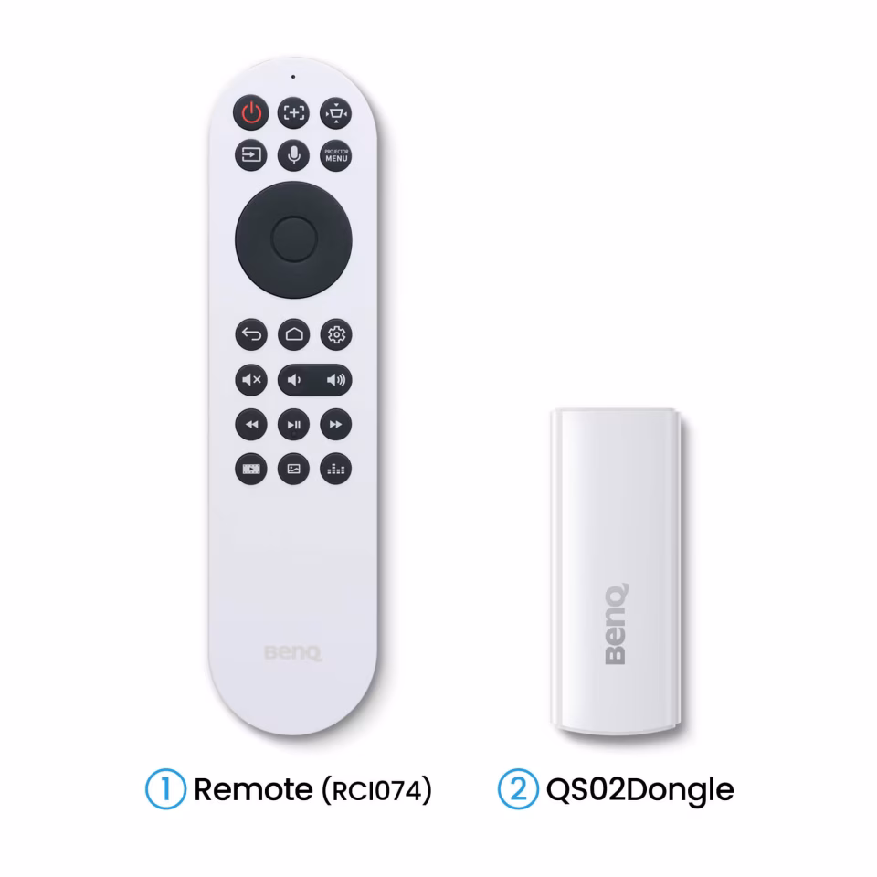 BenQ W2720i 2500 ANS 4K UHD Wi-Fi (kablosuz )Android TV USB Okuyucu HDR-PRO 4LED DLP Ev Sinema Projektör(Netflix)