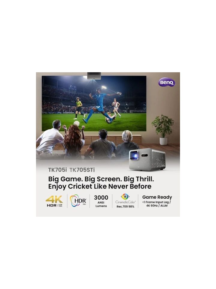 BenQ TK705i 4K Google TV Destekli Ev ve Eğlence Projeksiyonu