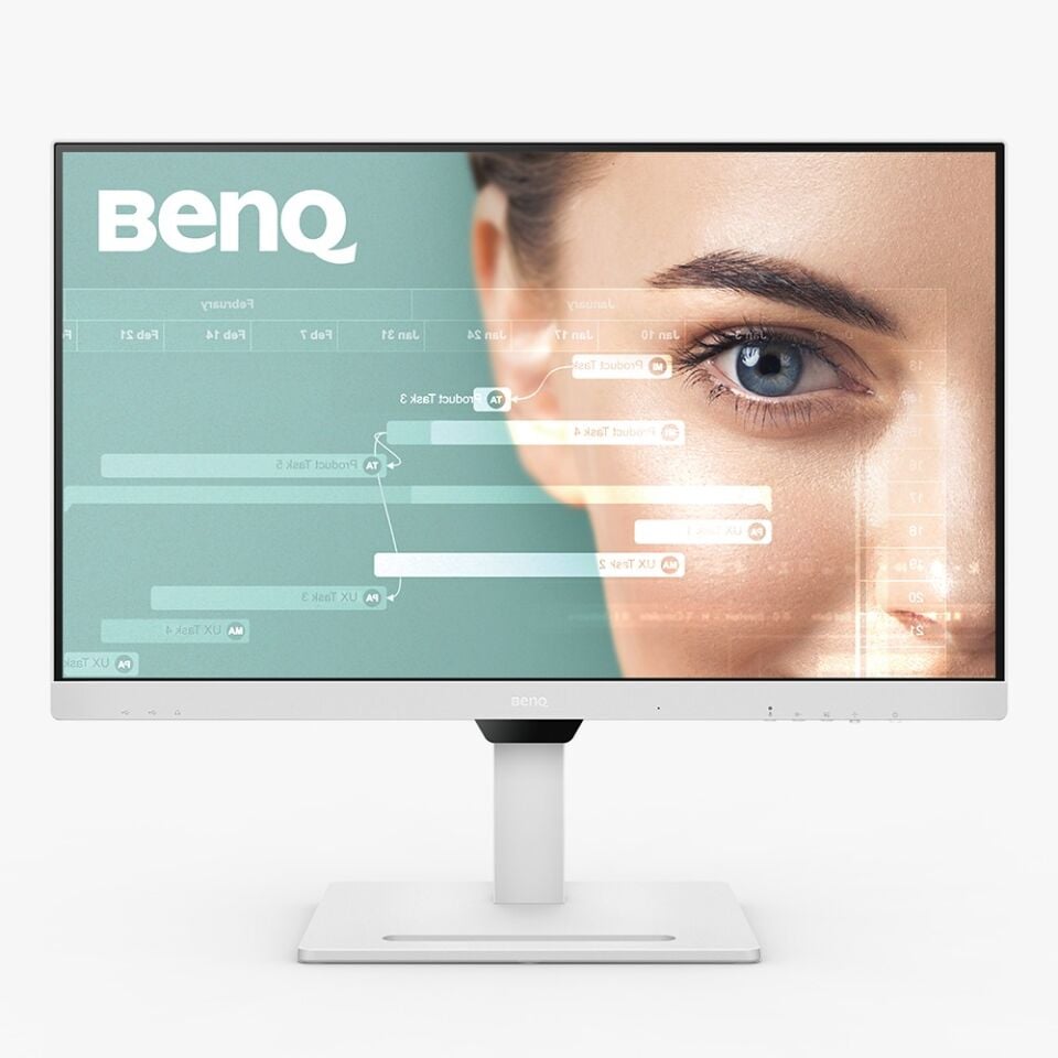 BenQ GW2790QT 27'' 2K QHD Type-C Bağlantılı Beyaz Pivot Monitör