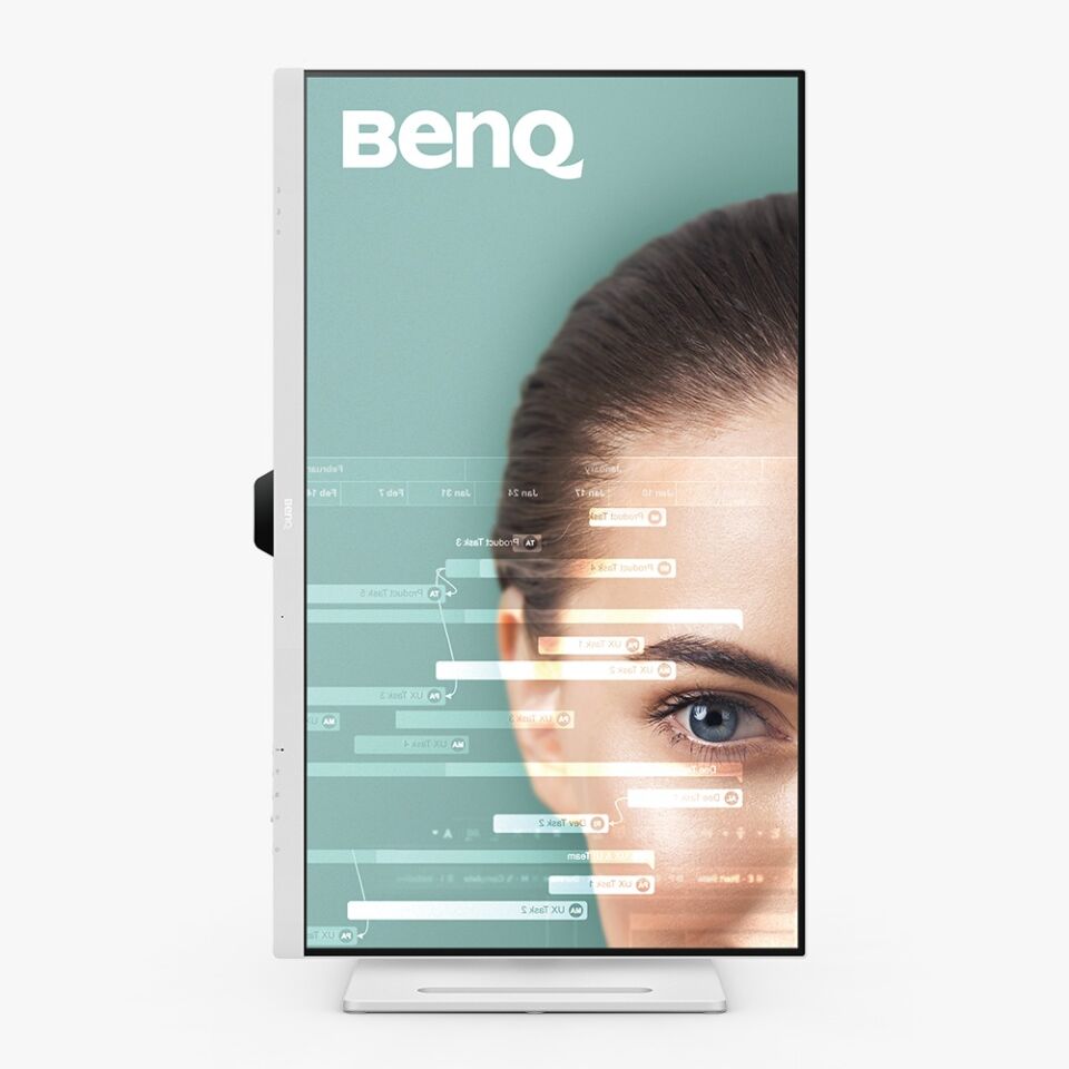 BenQ GW3290QT 32'' 2K QHD Geniş Ekran Type-C Beyaz Pivot Monitör