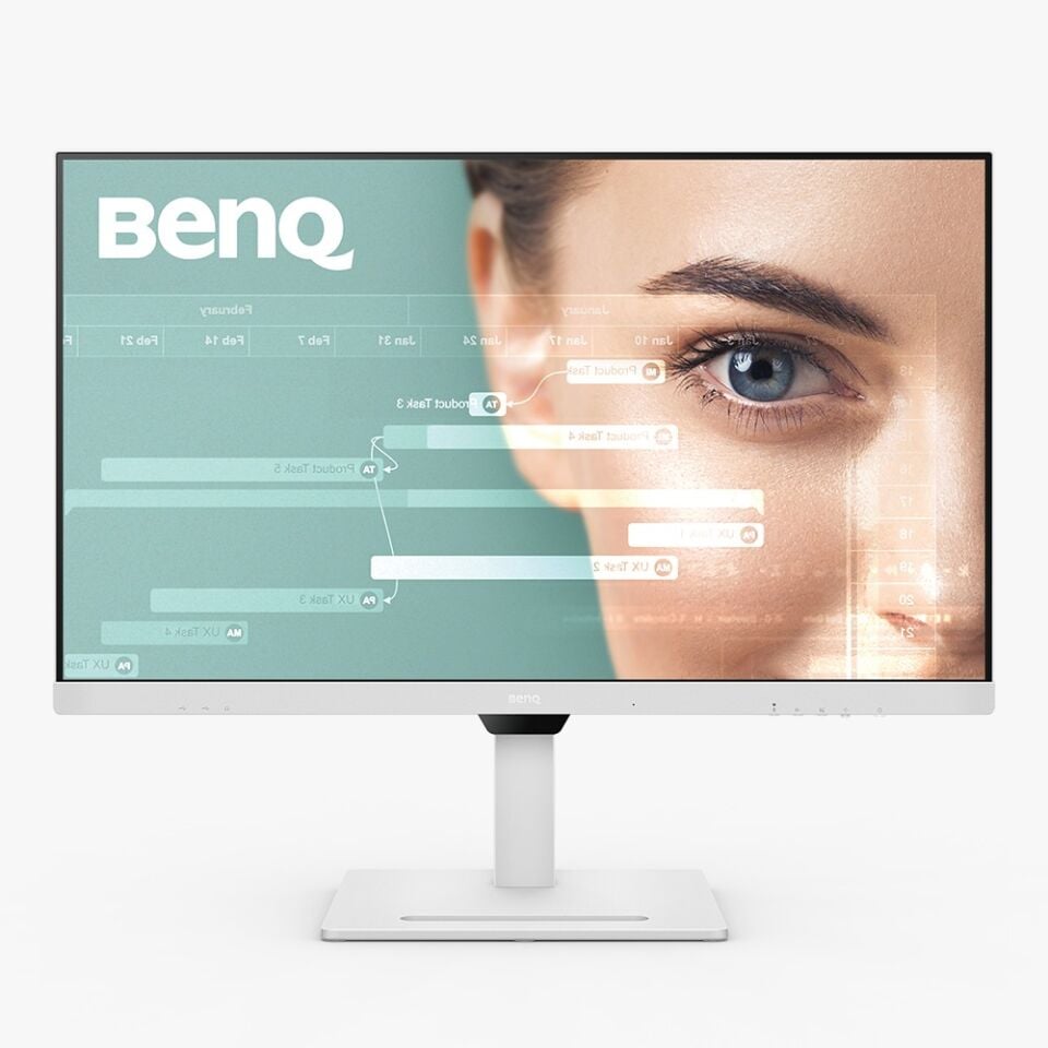 BenQ GW3290QT 32\'\' IPS 2K QHD USB-C USB A HDMI DP Daisy Chain Pivot Eye Care Beyaz Monitör