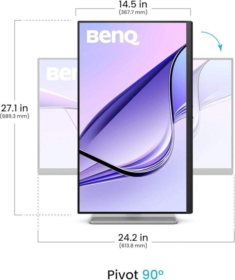 BenQ MA320U 32\' 4K UHD IPS 2XHDMI USB C HDR 600 MacBook Pro Ve MacBook Air Destekli Monitör