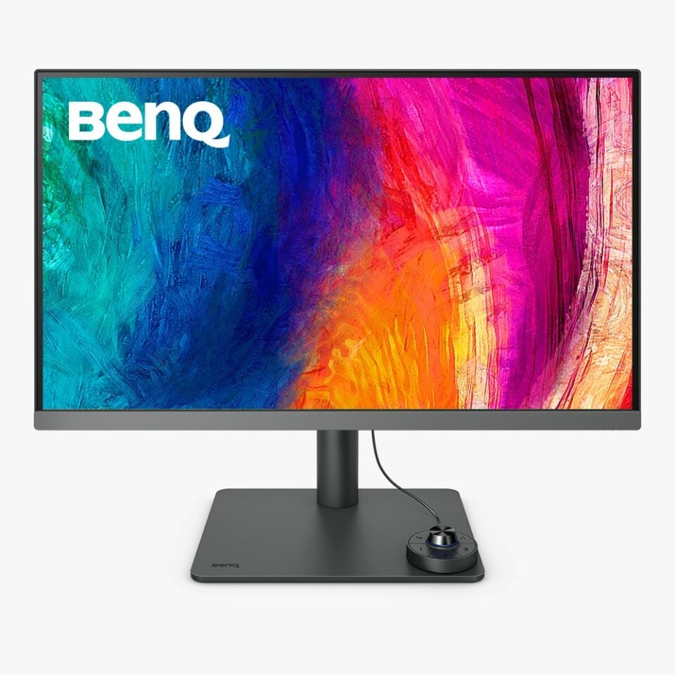 BenQ  PD2706U 27 inç 4K UHD P3 DisplayHDR 400 USB-Type-C Profosyonel Tasarımcı Monitörü  99% REC709 & sRGB,95% ,Pantone Skintone Validated,Calman Verified,CAD/CAM & Animation Mode,KVM,Auto Pivot,PIP/PBP