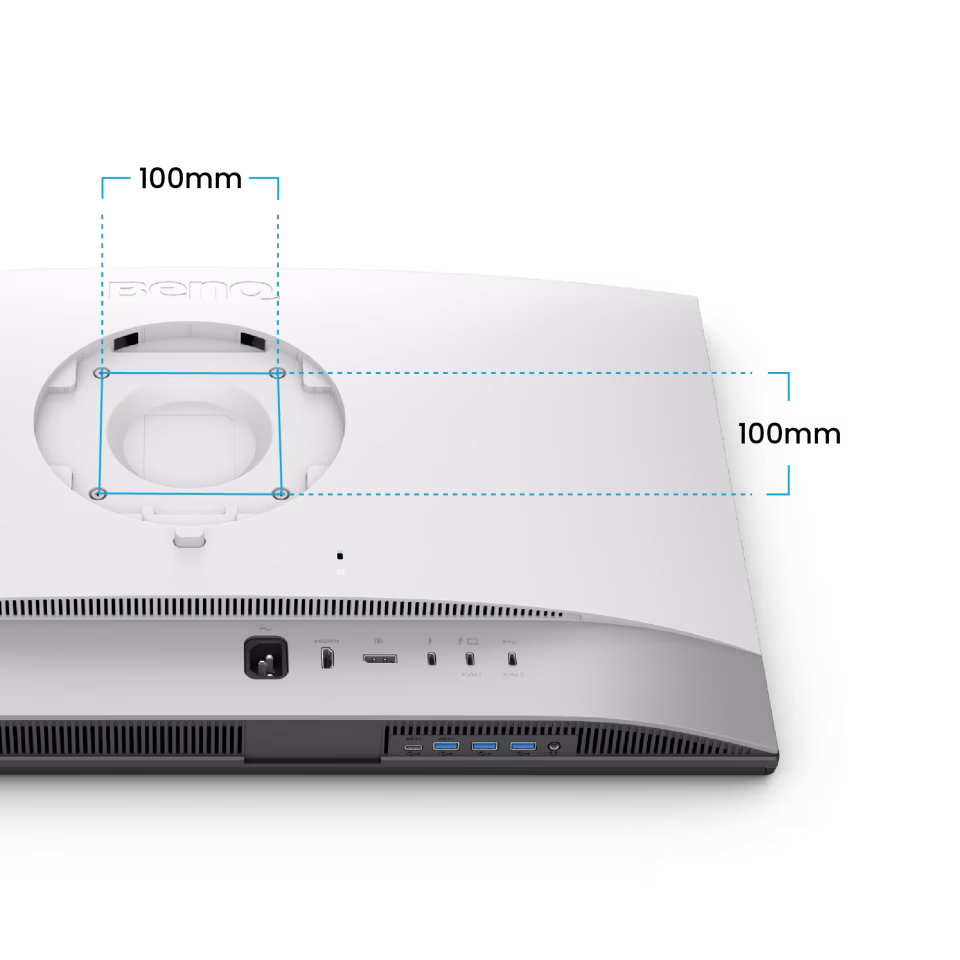 BenQ PD2730S 27\'\' IPS 5K  Thunderbolt4 USB Mac Uyumlu HDR 400 Tasarım Monitör